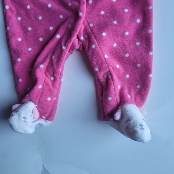 4/$20 Carter's Baby Girl Sleeper - Picture 4 of 4